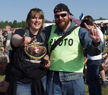 Clare and Ian Pollard