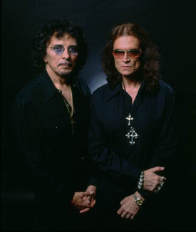 Tony Iommi and Glenn Hughes