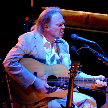 Neil Young, photo by Lee Millward