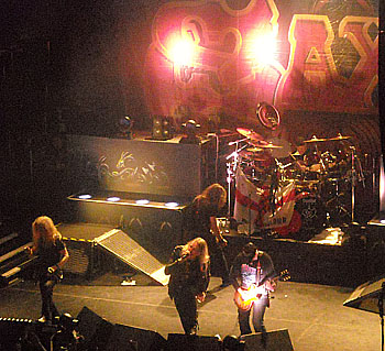 Saxon, photo by Mark Taylor