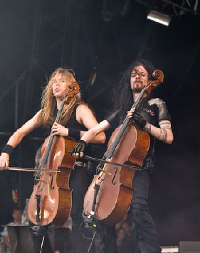 Apocalyptica, photo by Ian Pollard