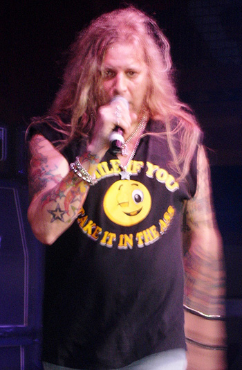 Ted Poley, photo by Andy Nathan