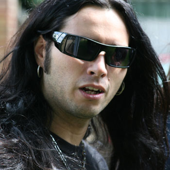 Gus G, photo by Sam Hill