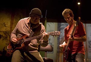 Steve Hunter and Lou Reed