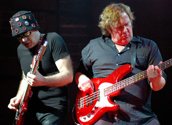 Joe Satriani and Stu Hamm