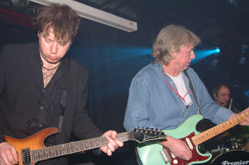 Jim Fitzpatrick and Mick Ralphs, photo by Noel Buckley