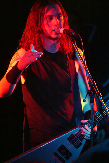 Evile, photo by Noel Buckley