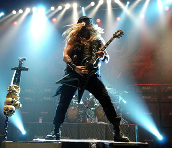 Zakk Wylde, photo by Steve Goudie