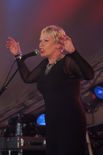 Hazel O'Connor, photo by Simon Godley