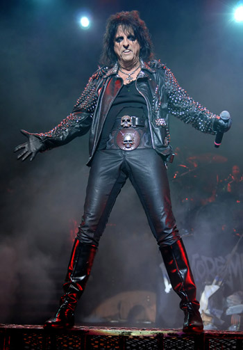 Alice Cooper, photo by Steve Goudie