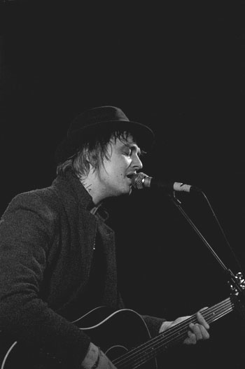 Peter Doherty, photo by Bob Singleton