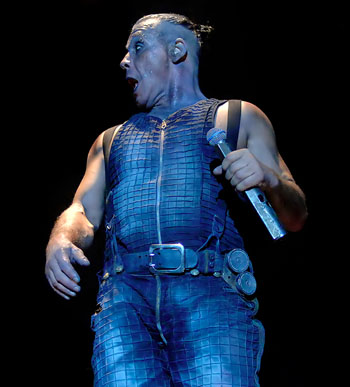 Rammstein, photo by Steve Goudie