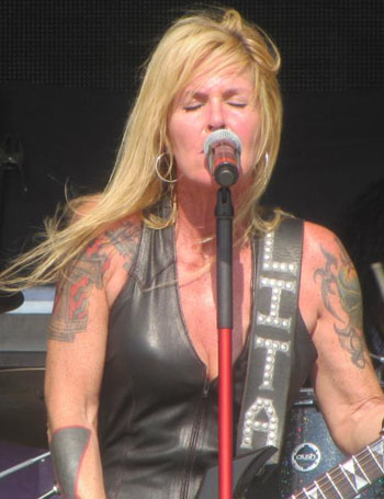 Lita Ford, photo by Andy Nathan