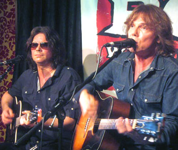 John Norum and Joey Tempest