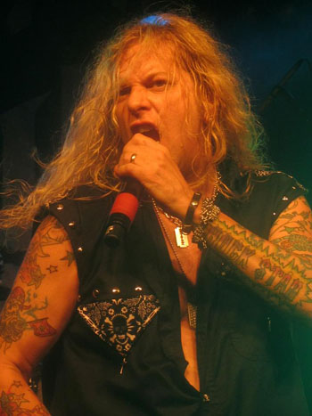 Ted Poley, photo by Andy Nathan