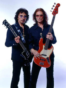 Tony Iommi and Glenn Hughes