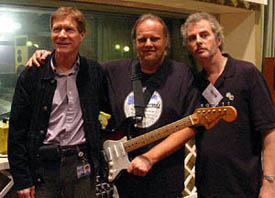 Paul Jones, Walter Trout and Pete Feenstra, BBC Maida Vale, London, 3 October 2006